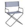 Lafuma Mobilier FGX XL Batyline Iso Folding Chair Dark Grey Blue