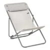 Lafuma Mobilier Maxi Transat + Batyline Duo Folding Chair Beige Grey