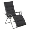 Lafuma Mobilier Evolution Be Comfort Folding Armchair Dark Grey