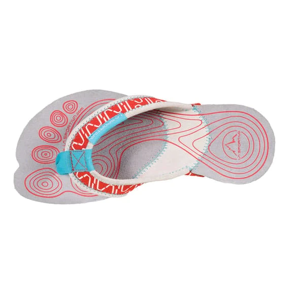 La Sportiva Swing Flip Flops Red Blue White Women 3 La Sportiva Swing Flip Flops Red Blue White Women - Image 3