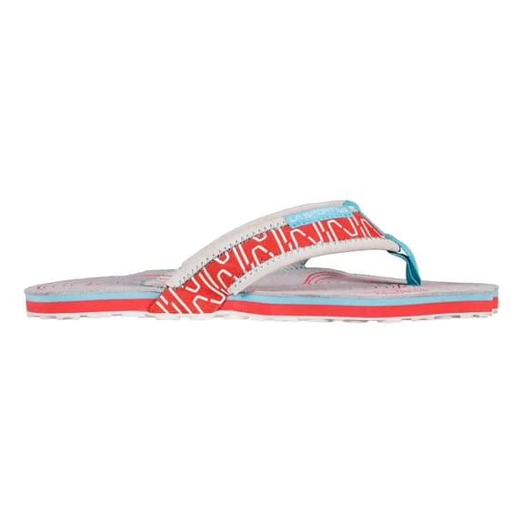 La Sportiva Swing Flip Flops Red Blue White Women 4 La Sportiva Swing Flip Flops Red Blue White Women - Image 4