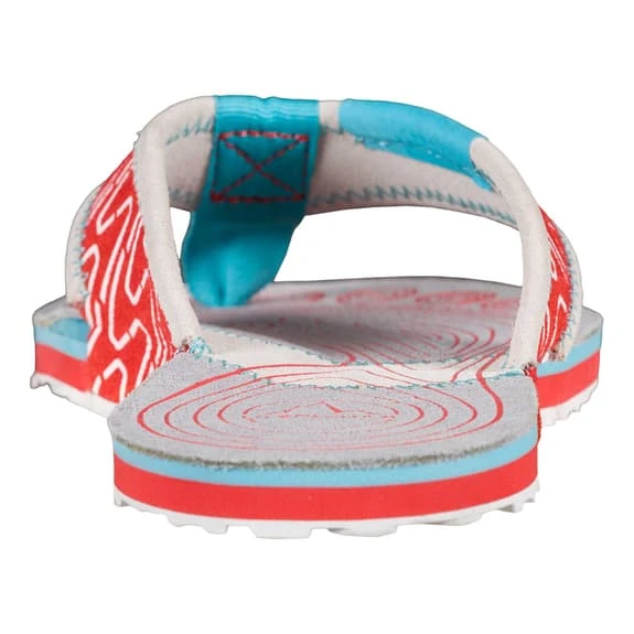 La Sportiva Swing Flip Flops Red Blue White Women 6 La Sportiva Swing Flip Flops Red Blue White Women - Image 6