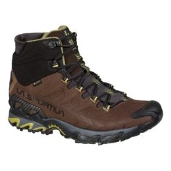 La Sportiva Ultra Raptor II Mid Leather GORE-TEX Boots Dark Brown Black -Nordis Camping Shop ls 34j805811 004
