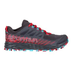 La Sportiva Lycan GORE-TEX Shoes Black Red Light Blue Women 9 La Sportiva Lycan GORE-TEX Shoes Black Red Light Blue Women -Nordis Camping Shop ls 36r900402 004
