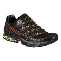 La Sportiva Ultra Raptor II Shoes Black Green Lime Red