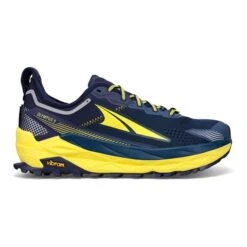 Altra Olympus 5 Shoes Navy Blue Yellow
