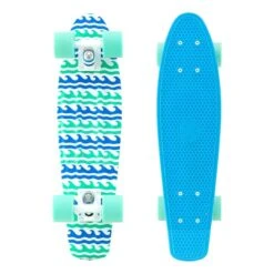 Skateboard Miller Plastik SeaWorld Blue