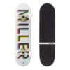 Skateboard Miller Basic Goofy Black White
