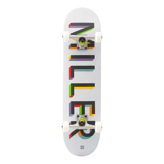 Skateboard Miller Basic Goofy Black White 5 Skateboard Miller Basic Goofy Black White - Image 5