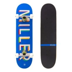 Skateboard Miller Basic Regular Black Blue