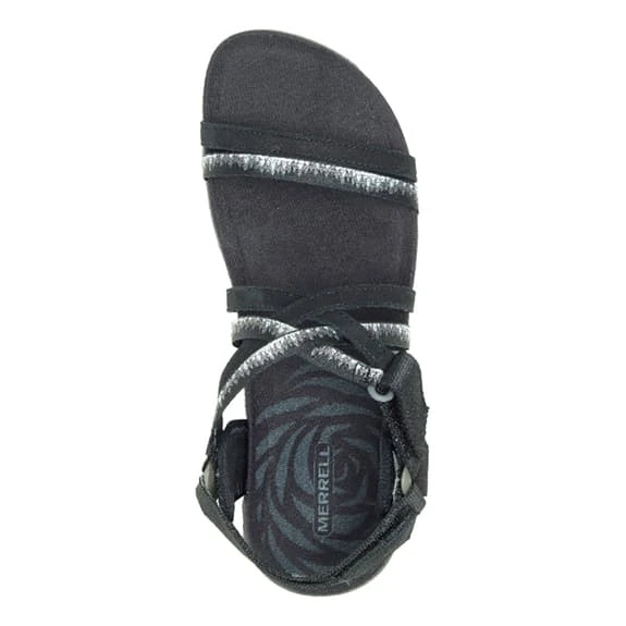 Merrell Terran 3 Cush Lattice Sandals Black White Women 4 Merrell Terran 3 Cush Lattice Sandals Black White Women - Image 4