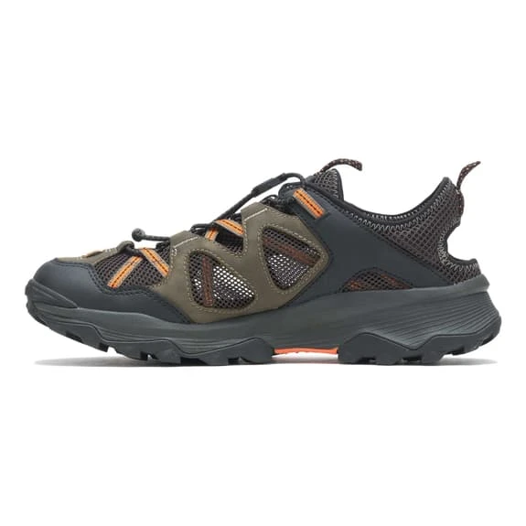 Merrell Speed Strike Leather Sieve Sandals Grey Red 3 Merrell Speed Strike Leather Sieve Sandals Grey Red - Image 3