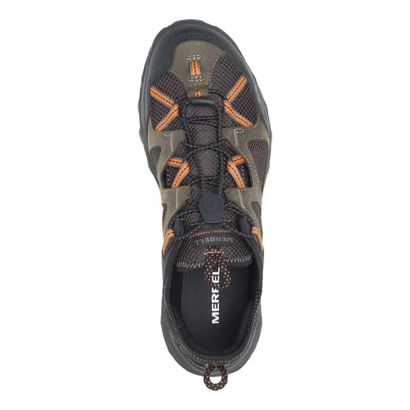 Merrell Speed Strike Leather Sieve Sandals Grey Red 4 Merrell Speed Strike Leather Sieve Sandals Grey Red - Image 4