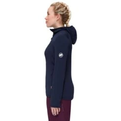 Mammut Aconcagua Light ML Polartec Fleece Navy Blue Women 8 Mammut Aconcagua Light ML Polartec Fleece Navy Blue Women -Nordis Camping Shop mm 1014 04410 5118 003