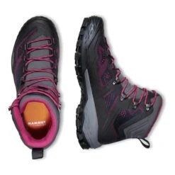 Mammut Ducan High GORE-TEX Boots Black Jet Pink Women -Nordis Camping Shop mm 3030 03481 00309 005