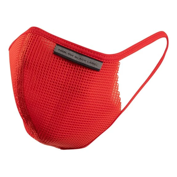 Nalini Fly Insect Reusable Face Mask Red 1 Nalini Fly Insect Reusable Face Mask Red