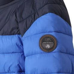 Napapijri Aerons Hood Jacket Light Blue Kids -Nordis Camping Shop nap na4epmbe1 005