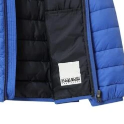 Napapijri Aerons Hood Jacket Light Blue Kids -Nordis Camping Shop nap na4epmbe1 006