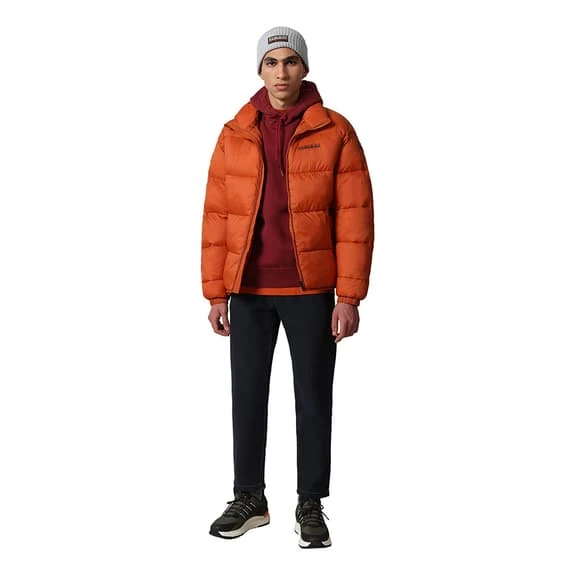 Napapijri Badas Hoodie Maroon White 2 Napapijri Badas Hoodie Maroon White - Image 2