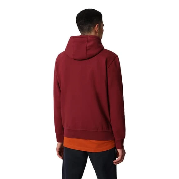 Napapijri Badas Hoodie Maroon White 4 Napapijri Badas Hoodie Maroon White - Image 4