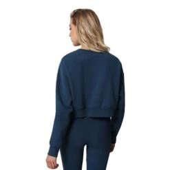 Napapijri B-Box Cropped Sweatshirt Blue Women 9 Napapijri B-Box Cropped Sweatshirt Blue Women -Nordis Camping Shop nap na4fsebb8 004