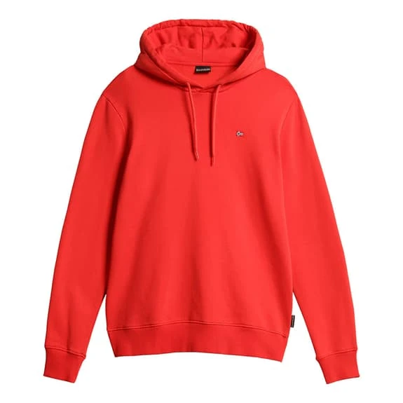 Napapijri Balis Hoodie Red Orange 1 Napapijri Balis Hoodie Red Orange