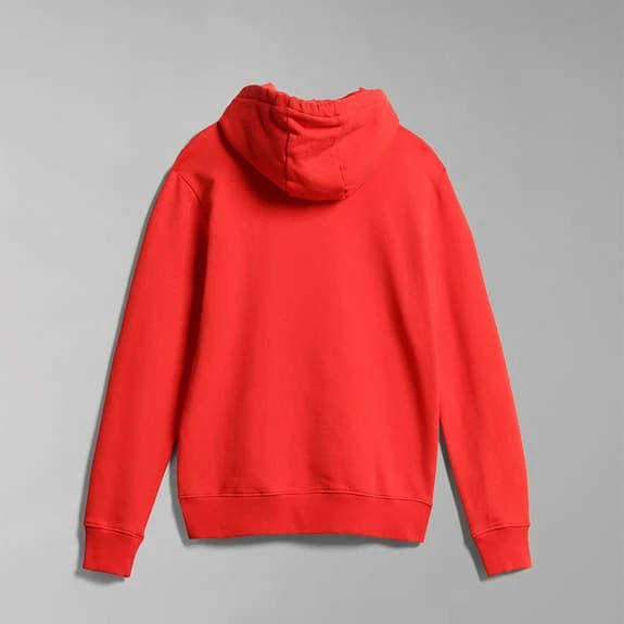 Napapijri Balis Hoodie Red Orange 2 Napapijri Balis Hoodie Red Orange - Image 2