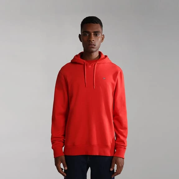 Napapijri Balis Hoodie Red Orange 3 Napapijri Balis Hoodie Red Orange - Image 3