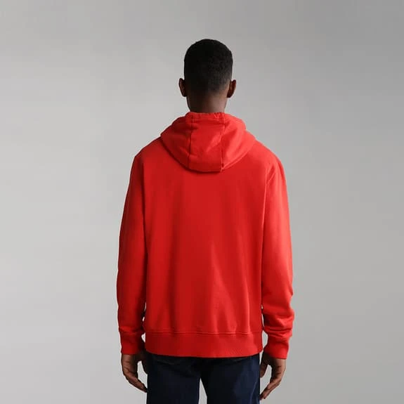 Napapijri Balis Hoodie Red Orange 4 Napapijri Balis Hoodie Red Orange - Image 4