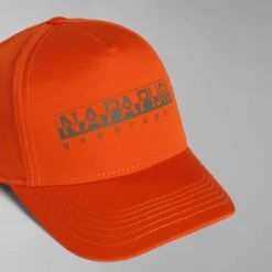 Napapijri Box Cap Orange Grey -Nordis Camping Shop nap np0a4gaza1z1 003