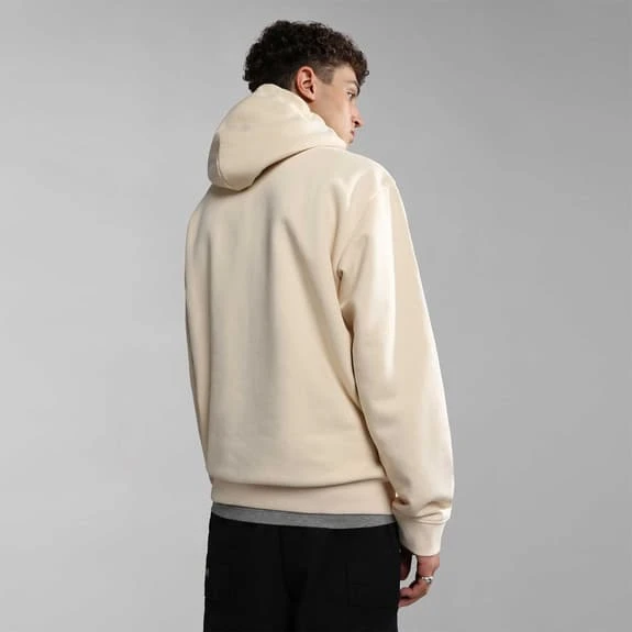 Napapijri Box 1 Hoodie White Cream Black 3 Napapijri Box 1 Hoodie White Cream Black - Image 3