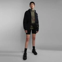 Napapijri Burgee Hoodie Green 9 Napapijri Burgee Hoodie Green -Nordis Camping Shop nap np0a4gbggae1 004