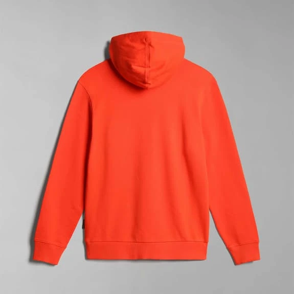 Napapijri Burgee Hoodie Orange Black 2 Napapijri Burgee Hoodie Orange Black - Image 2
