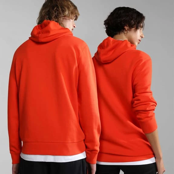 Napapijri Burgee Hoodie Orange Black 5 Napapijri Burgee Hoodie Orange Black - Image 5