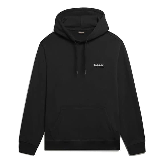 Napapijri Morgex Hoodie Black White 1 Napapijri Morgex Hoodie Black White