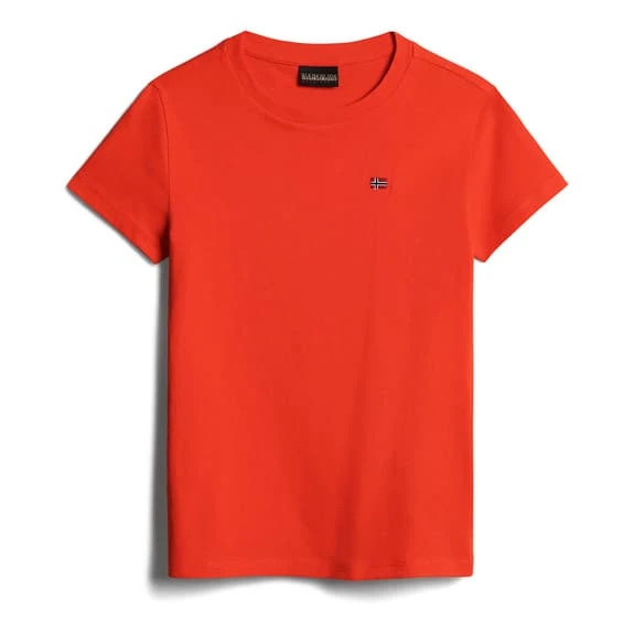 Napapijri Salis 2 Short Sleeve T-Shirt Red Kids 1 Napapijri Salis 2 Short Sleeve T-Shirt Red Kids