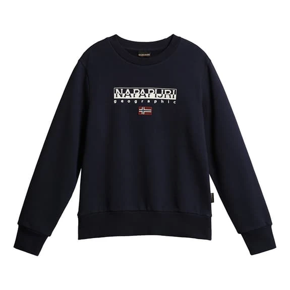 Napapijri Ayas 1 Sweatshirt Navy Blue Women 1 Napapijri Ayas 1 Sweatshirt Navy Blue Women