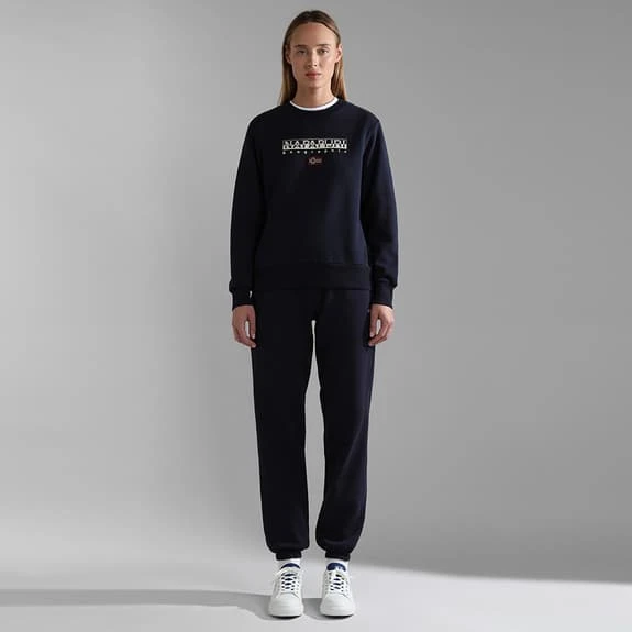 Napapijri Ayas 1 Sweatshirt Navy Blue Women 2 Napapijri Ayas 1 Sweatshirt Navy Blue Women - Image 2