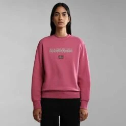 Napapijri Ayas 1 Sweatshirt Pink Women 8 Napapijri Ayas 1 Sweatshirt Pink Women -Nordis Camping Shop nap np0a4gkfpq1 003