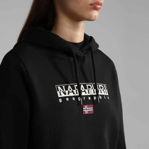 Napapijri Ayas 1 Hoodie Black Women 6 Napapijri Ayas 1 Hoodie Black Women - Image 6