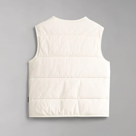 Napapijri Wild Cream Gilet White Women 2 Napapijri Wild Cream Gilet White Women - Image 2