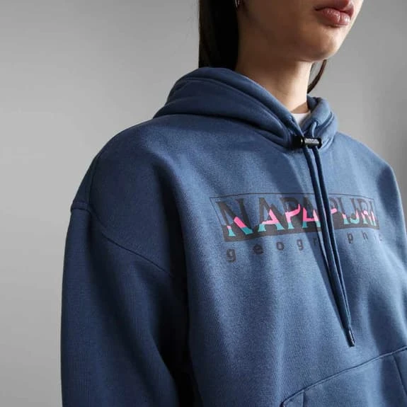 Napapijri Rope Hoodie Blue Women 5 Napapijri Rope Hoodie Blue Women - Image 5