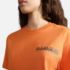 Napapijri Telemark T-Shirt Orange 10 Napapijri Telemark T-Shirt Orange -Nordis Camping Shop nap np0a4gm3aa3 005