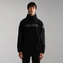 Napapijri Teide 2 Fleece Black -Nordis Camping Shop nap np0a4gnq041 003