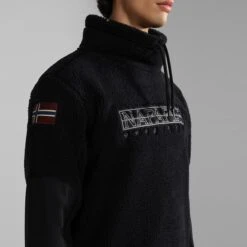 Napapijri Teide 2 Fleece Black -Nordis Camping Shop nap np0a4gnq041 006