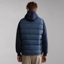 Napapijri Tromsso Gilet Blue -Nordis Camping Shop nap np0a4goembn 004
