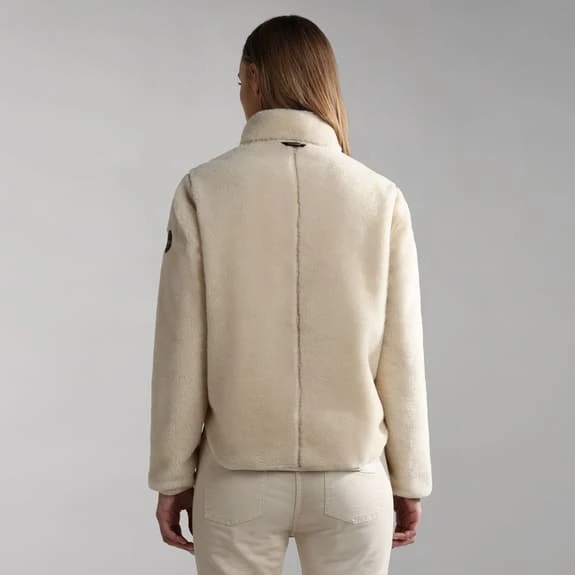 Napapijri Nordik Jacket Beige Women 4 Napapijri Nordik Jacket Beige Women - Image 4