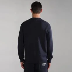 Napapijri Loften Sweatshirt Dark Blue 10 Napapijri Loften Sweatshirt Dark Blue -Nordis Camping Shop nap np0a4gqf176 005