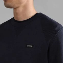 Napapijri Loften Sweatshirt Dark Blue 11 Napapijri Loften Sweatshirt Dark Blue -Nordis Camping Shop nap np0a4gqf176 006