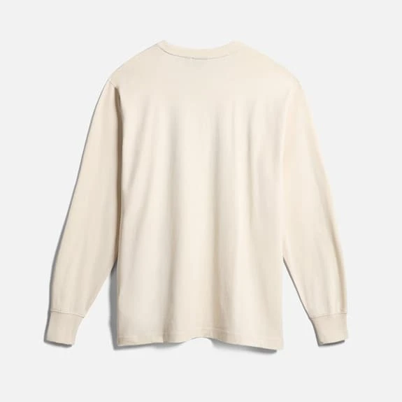 Napapijri Freestyle Long Sleeve T-Shirt Cream White 2 Napapijri Freestyle Long Sleeve T-Shirt Cream White - Image 2